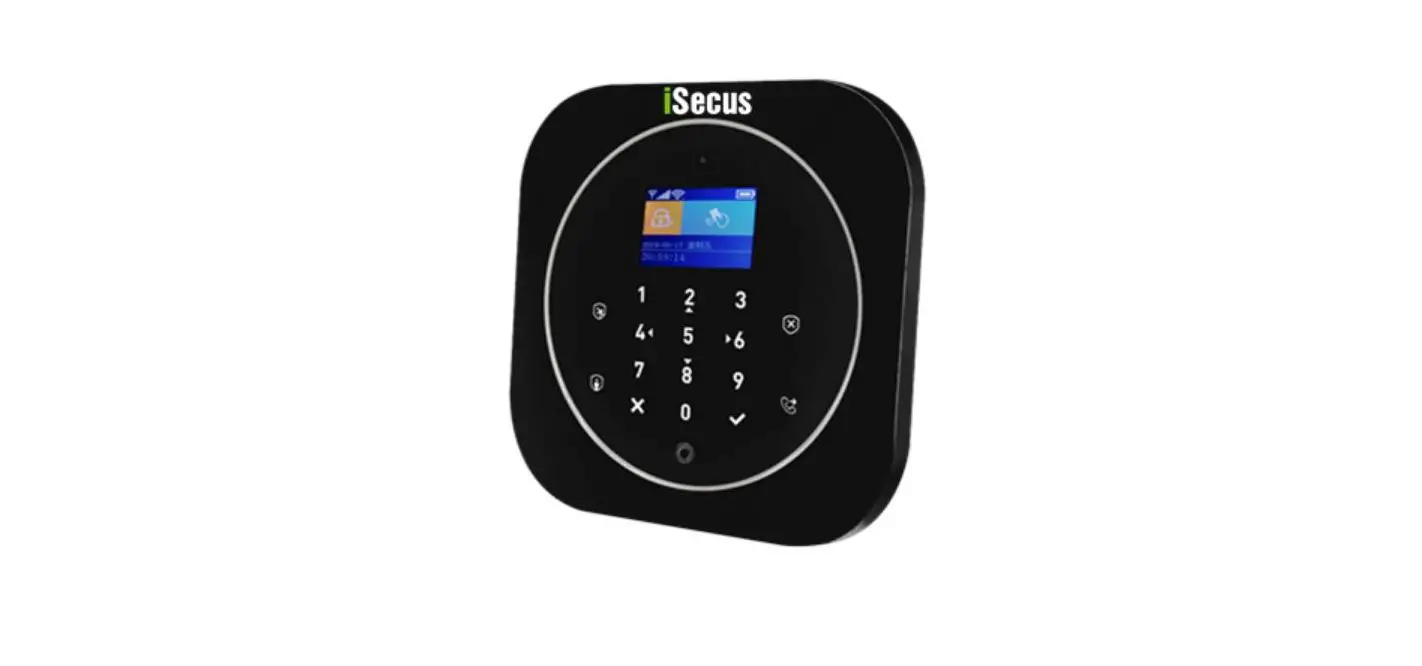 Isecus G130plus Cellular + Wi-fi Alarm System User Guide