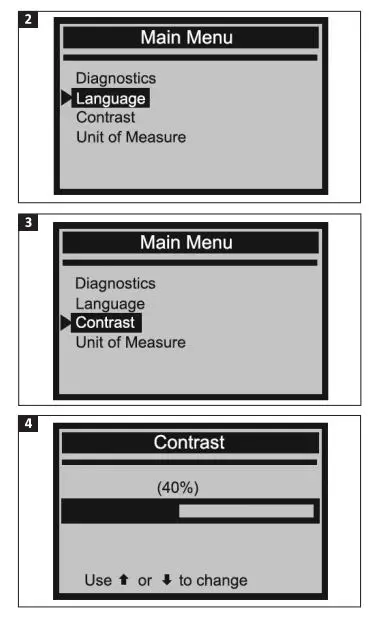 MEEC TOOLS 014145 OBD-II-EOBD+CAN Fault Code Reader 2