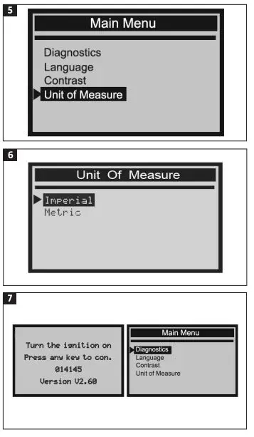MEEC TOOLS 014145 OBD-II-EOBD+CAN Fault Code Reader 3