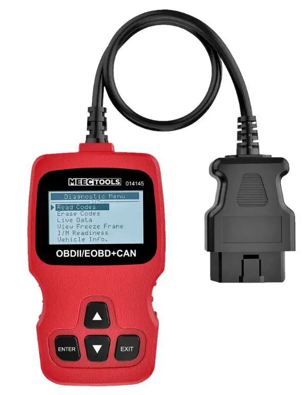 MEEC TOOLS 014145 OBD-II-EOBD+CAN Fault Code Reader