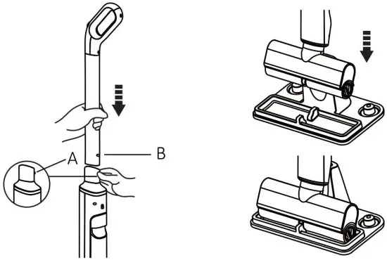 SAUBER BMFC01 Cordless Floor Cleaner -INSTALLATION