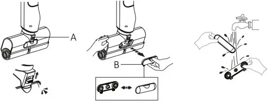 SAUBER BMFC01 Cordless Floor Cleaner -water transfer part