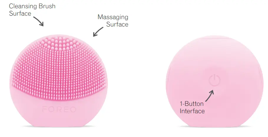 FOREO F3445 LUNA Play Plus T Sonic Facial Cleansing and Massaging Device - fig