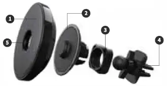 SINJIMORU 210907-M Fast Wireless Charger for Magsafe 1