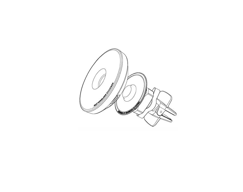 Sinjimoru 210907-m Fast Wireless Charger For Magsafe User Guide