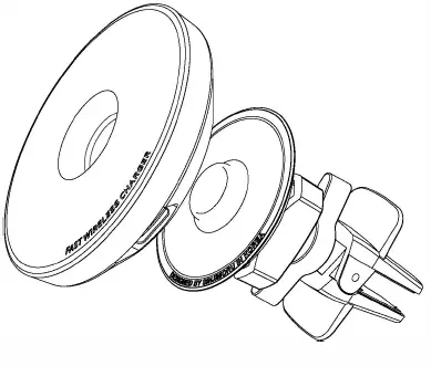 SINJIMORU 210907-M Fast Wireless Charger for Magsafe PRO