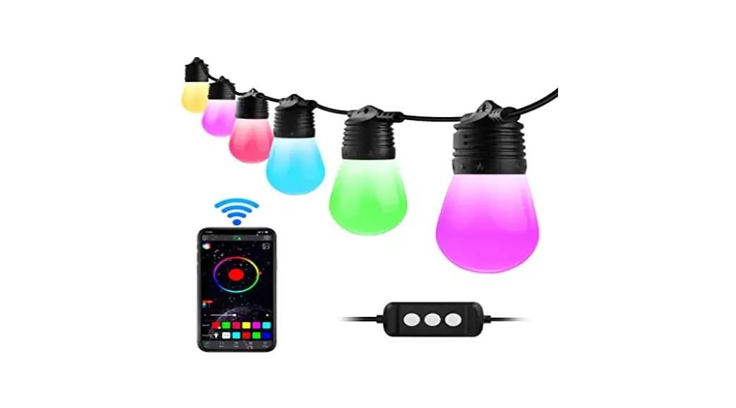 Oppsk S14-20045-b01 48ft Smart Outdoor String Light User Manual Oppsk S14-20045-b01 48ft Smart Outdoor String Light User Manual