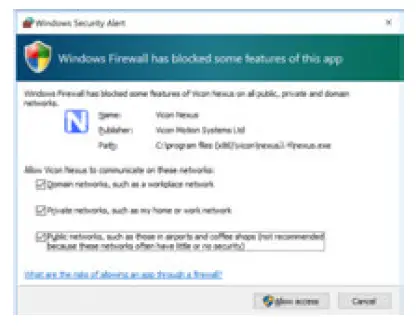VICON Vue Video Cameras 8