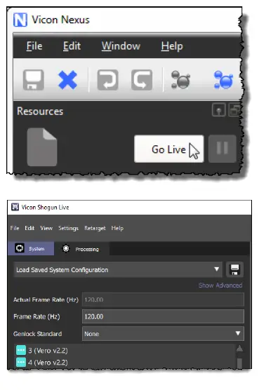 VICON Vue Video Cameras 9