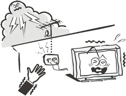 kogan LED TV outside