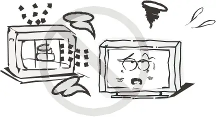 kogan LED TV situated