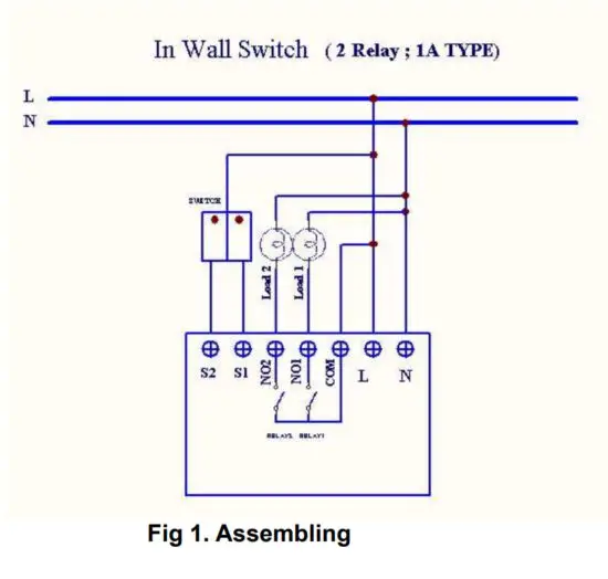 Philio PAN35 In Wall Switch - Assembling