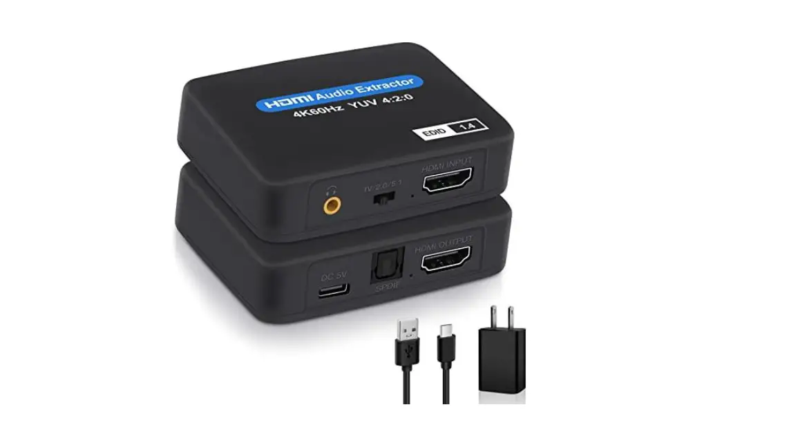 Newcare Hdmi Audio Extractor 4k60hz Yuv 4:2:0 User Guide