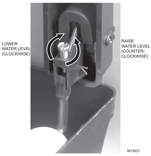 Honeywell HE120 By pass Drum Humidifier - Adjusting water