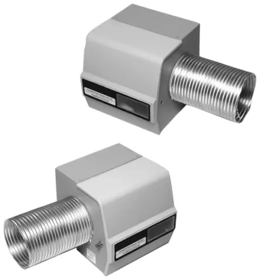 Honeywell HE120 By pass Drum Humidifier - Damper