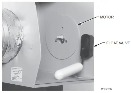 Honeywell HE120 By pass Drum Humidifier - Float Valve