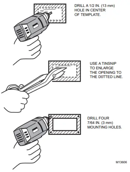 Honeywell HE120 By pass Drum Humidifier - Humidistat opening