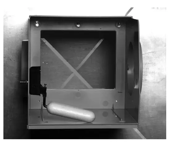 Honeywell HE120 By pass Drum Humidifier - Mounting Humidifier