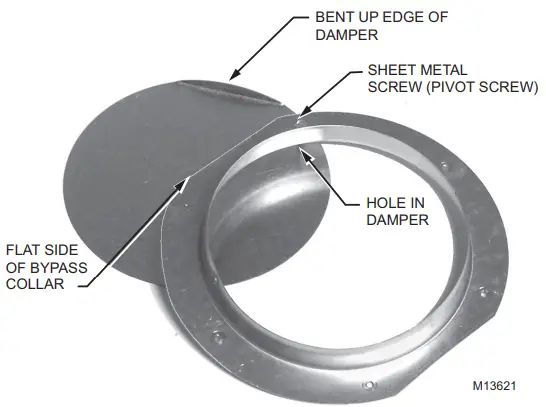 Honeywell HE120 By pass Drum Humidifier - Optional Damper