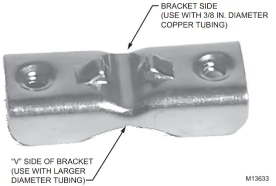 Honeywell HE120 By pass Drum Humidifier - Valve Bracket