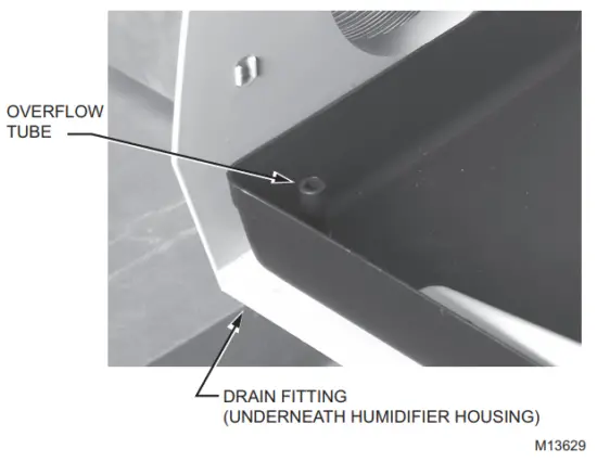 Honeywell HE120 By pass Drum Humidifier - aWater Pan