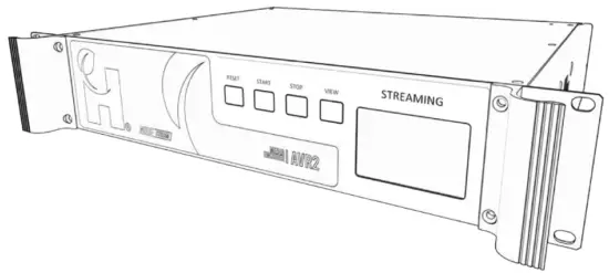 HARVEST AVR2 Media Encoder - warning
