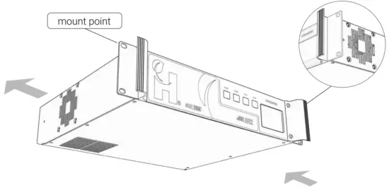 HARVEST AVR2 Media Encoder - mount point
