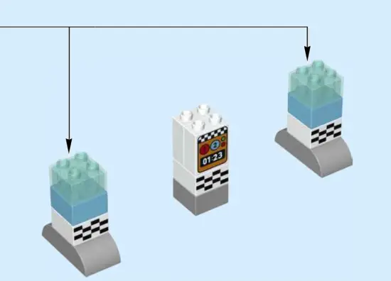 LEGO 10857 Piston Cup Race 05