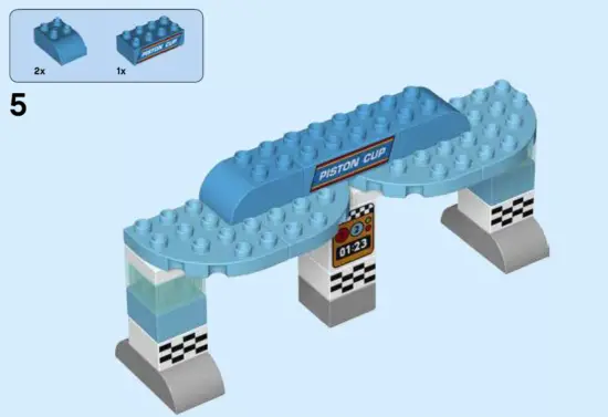 LEGO 10857 Piston Cup Race 08