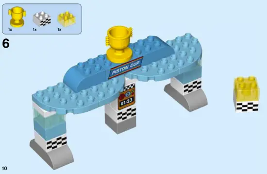 LEGO 10857 Piston Cup Race 09