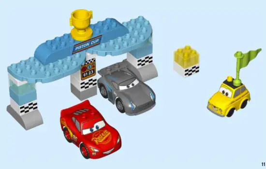 LEGO 10857 Piston Cup Race 10