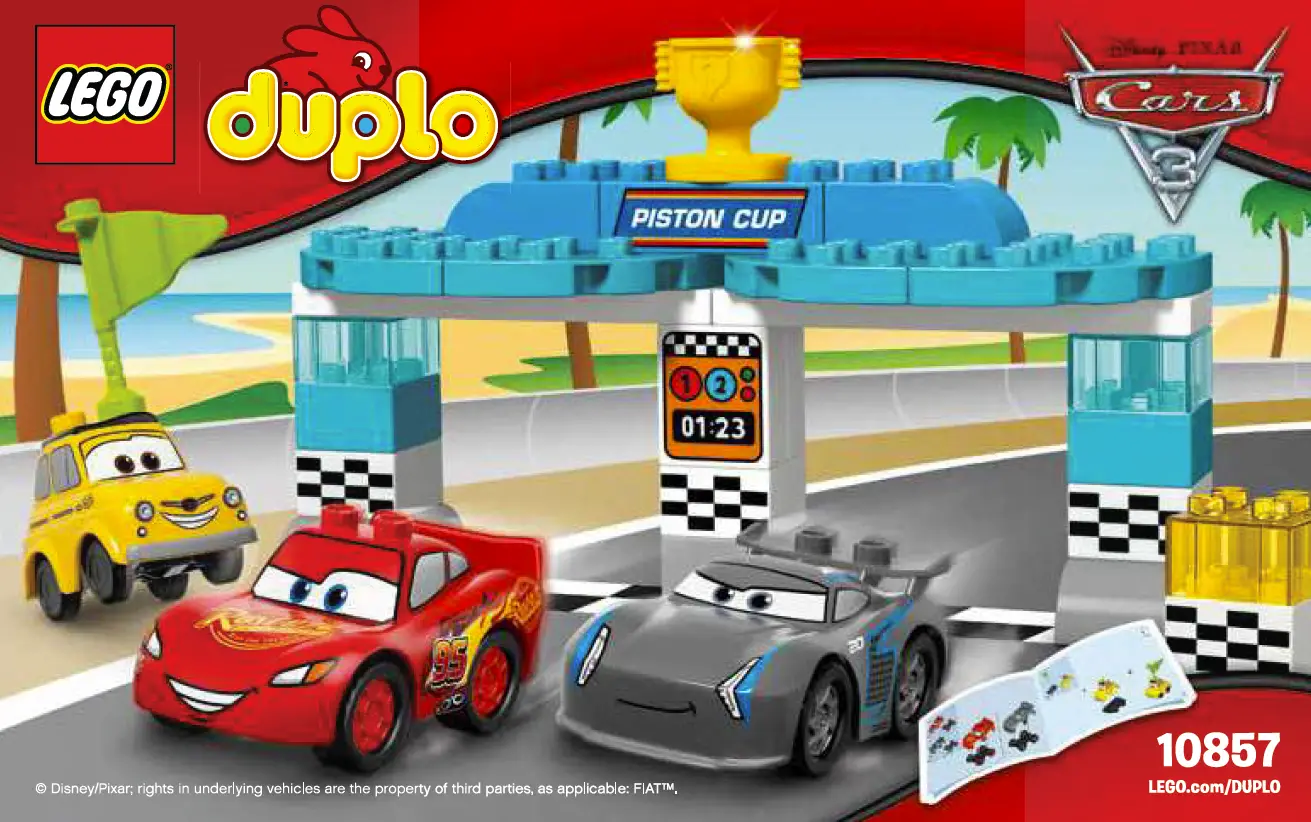 Lego 10857 Piston Cup Race Instruction Manual Lego 10857 Piston Cup Race Instruction Manual