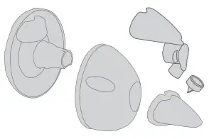 freemie FG083 Hands Free Wearable Breast Pump - Clean Your Parts 2