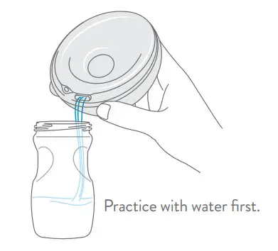 freemie FG083 Hands Free Wearable Breast Pump - Milk Transfer