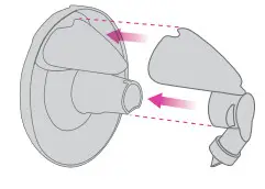 freemie FG083 Hands Free Wearable Breast Pump - Put Cups Together 3