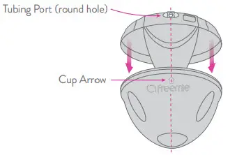 freemie FG083 Hands Free Wearable Breast Pump - Put Cups Together 5
