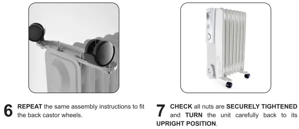 STAYWARM F2602 Oil Filled Radiator-fig4