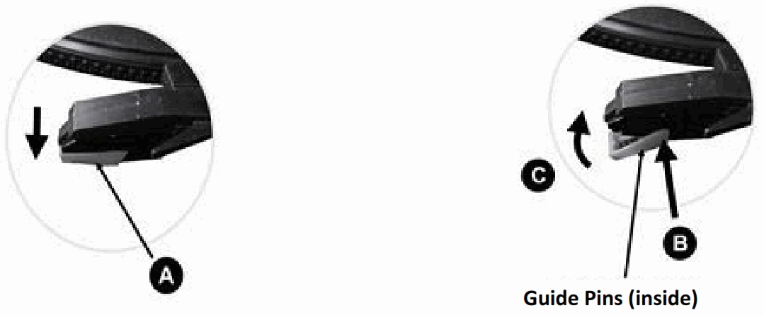 Classic Phono TT 41 Turntable with Radio - Guide Pins