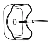 Screw the holder on the wall