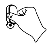 Fix the holder by screw