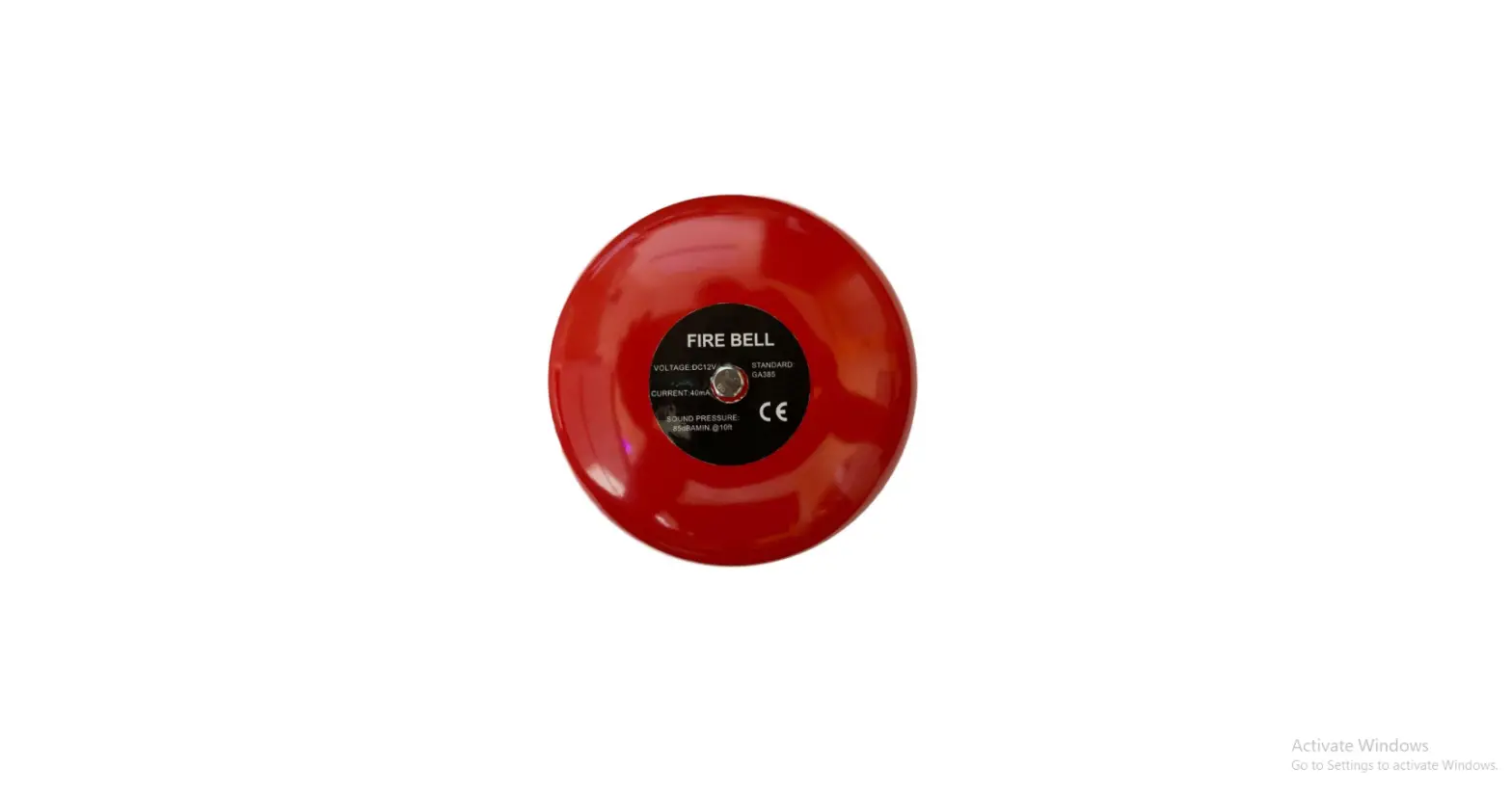 Safeguard Supply Ss-firebell-12v Dc Indoor Firebell Buzzer Owner's Manual