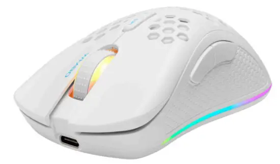 DELTACO GAMING WM80 Wireless RGB Gaming Mouse Ultralight