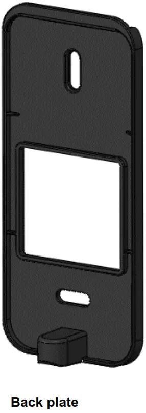 IDENTIV 7010 B Primis Access Control Reader - Back plate 1