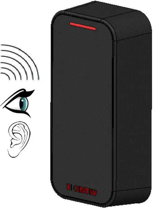 IDENTIV 7010 B Primis Access Control Reader - Power on