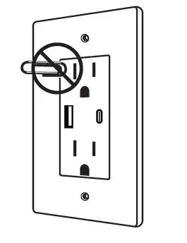 maxxima USB480C TR WALL OUTLET C PORTS 5