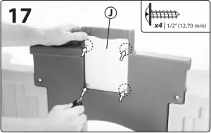 STEP 2 Heart of the Home Kitchen Assembly 17