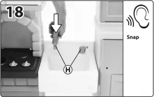 STEP 2 Heart of the Home Kitchen Assembly 18b