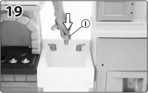STEP 2 Heart of the Home Kitchen Assembly 19