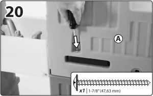 STEP 2 Heart of the Home Kitchen Assembly 20