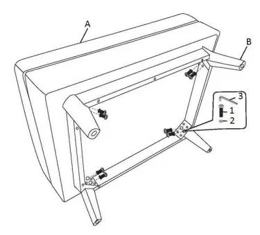 SIMPLi HOME AXCOT267S-CLG Coffee Table Storage Ottoman-7